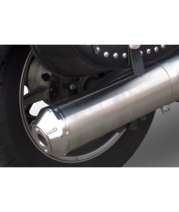 Escape GPR Yamaha Xvs 1300 Midnight Star 2006/2014 - Inox Oval Bomb