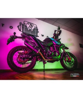 Escape GPR Zontes Gk 125 Zt 2022/2024 e5 - Furore Evo4 Nero