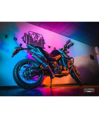 Escape GPR Zontes Gk 125 Zt 2022/2024 e5 - M3 Black Titanium