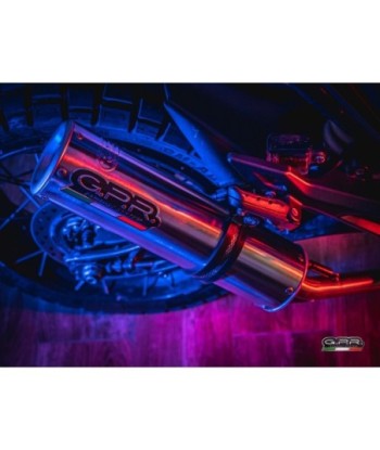 Escape GPR Zontes Zt 125 G1 - U - U1 - Z2 2020/2024 e5 - M3 Inox