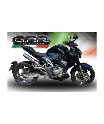Escape GPR Zontes Zt 310 R 2018/2020 e4 - Deeptone Inox
