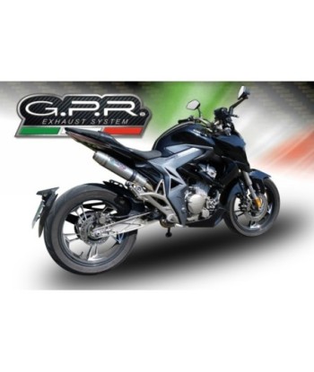 Escape GPR Zontes Zt 310 X / T 2018/2020 e4 - Deeptone Inox