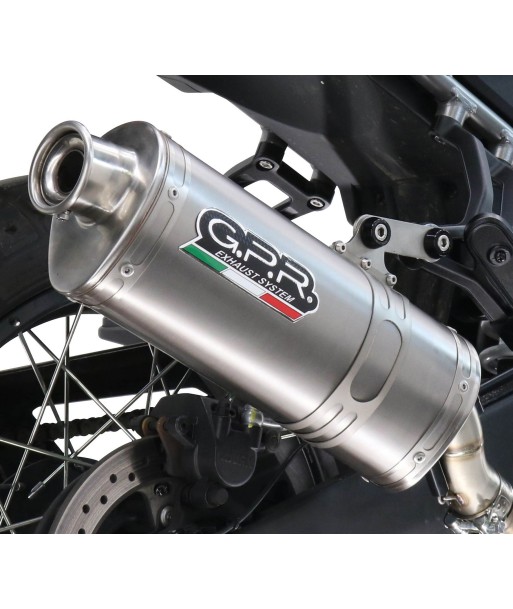 Escape GPR Zontes 703 F 2025/2026 - Dune Triovale Titanio