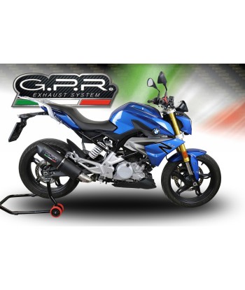 Escape GPR Exhaust System Bmw G 310 R 2017/20 e4 Escape completo homologado Furore Evo4 Nero