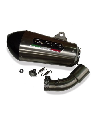 Escape GPR Exhaust System Bmw C 650 Gt 2012/15 Escape homologado y tubo de conexión Gpe Ann. Titaium