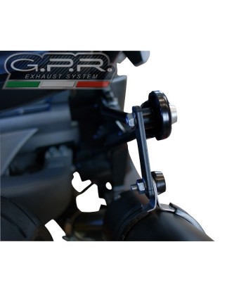 Escape GPR Exhaust System Bmw C 650 Sport 2016/20 e4 Escape homologado y tubo de conexión Furore Evo4 Nero