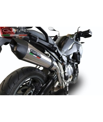 Escape GPR Exhaust System Bmw F 750 Gs 2021/22 e5 Escape homologado y tubo de conexión GP Evo4 Titanium