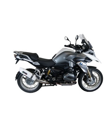 Escape GPR Exhaust System Bmw R 1200 Gs Adventure 2014 16 Escape homologado y tubo de conexión Furore Nero