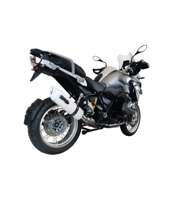 Escape GPR Exhaust System Bmw R 1200 Gs Adventure 2014 16 Escape homologado y tubo de conexión Furore Nero