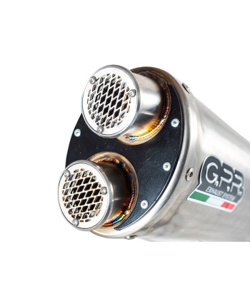 Escape GPR Exhaust System Bmw R 1250 Gs 2021 22 e5 Escape homologado y tubo de conexión Dual Poppy Impact Zero