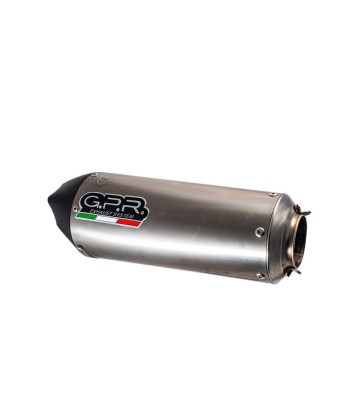 Escape GPR Exhaust System Cagiva Raptor 650 2001 05 Escape homologado y tubo de conexión Furore Nero