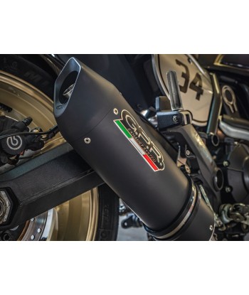 Escape GPR Exhaust System Ducati Scrambler 800 2015 16 Escape homologado y tubo de conexión Gpe Ann. Poppy