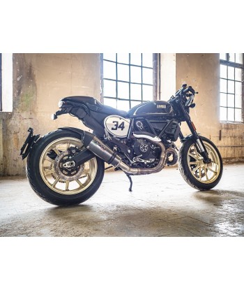 Escape GPR Exhaust System Ducati Scrambler 800 2015 16 Escape homologado y tubo de conexión Gpe Ann. Titaium