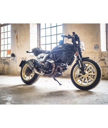 Escape GPR Exhaust System Ducati Scrambler 800 2015 16 Escape homologado y tubo de conexión Gpe Ann. Titaium