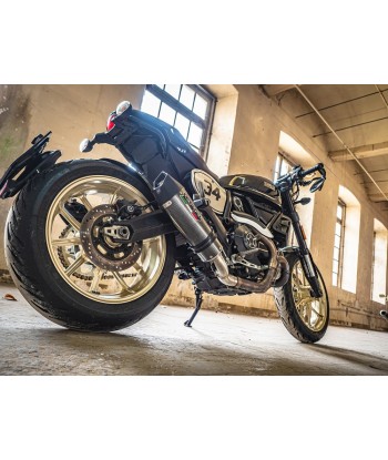 Escape GPR Exhaust System Ducati Scrambler 800 2015 16 Escape homologado y tubo de conexión Gpe Ann. Titaium