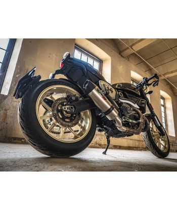 Escape GPR Exhaust System Ducati Scrambler 800 2015 16 Escape homologado y tubo de conexión M3 Black Titanium
