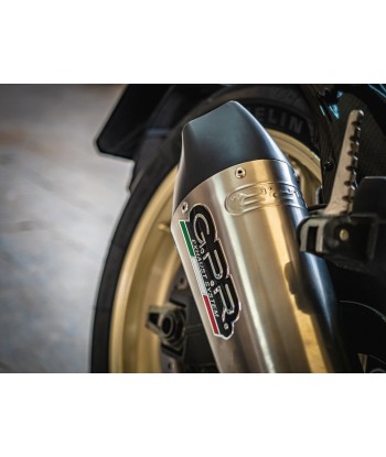 Escape GPR Exhaust System Ducati Scrambler 800 2015 16 Escape homologado y tubo de conexión M3 Black Titanium