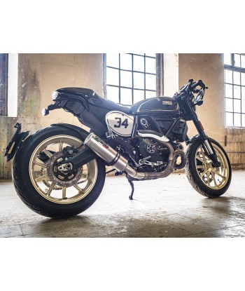 Escape GPR Exhaust System Ducati Scrambler 800 2015 16 Escape homologado y tubo de conexión Powercone Evo