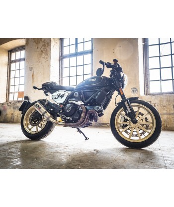 Escape GPR Exhaust System Ducati Scrambler 800 2015 16 Escape homologado y tubo de conexión Powercone Evo