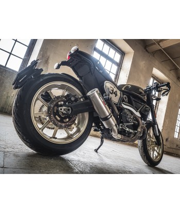 Escape GPR Exhaust System Ducati Scrambler 800 2015 16 Escape homologado y tubo de conexión Powercone Evo