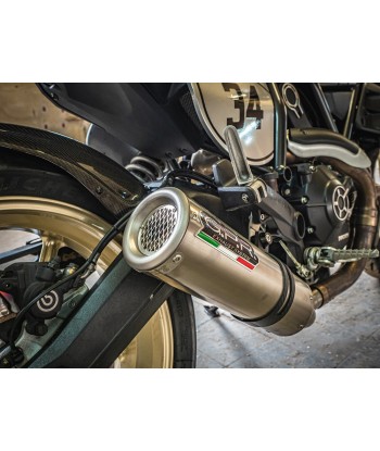Escape GPR Exhaust System Ducati Scrambler 800 2015 16 Escape homologado y tubo de conexión Powercone Evo