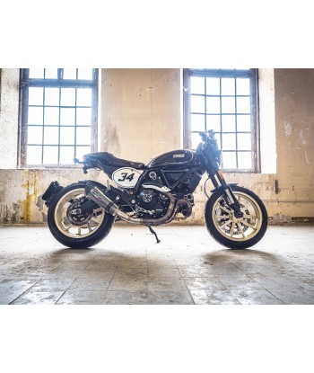 Escape GPR Exhaust System Ducati Scrambler 800 2015 16 Escape homologado y catalizado Gpe Ann. Titaium