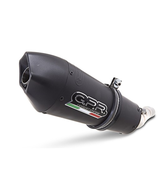 Escape GPR Exhaust System Ducati Hyperstrada 821 2013 16 Escape homologado y tubo de conexión Gpe Ann. Poppy