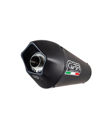 Escape GPR Exhaust System Ducati Hyperstrada 821 2013 16 Escape homologado y tubo de conexión Gpe Ann. Poppy