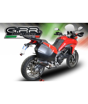 Escape GPR Exhaust System Ducati Multistrada 950 2017 20 e4 Escape completo homologado con catalizador Furore Evo4 Nero