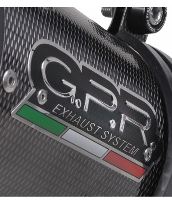 Escape GPR Exhaust System Ducati Multistrada 950 2017 20 e4 Escape completo homologado con catalizador GP Evo4 Titanium