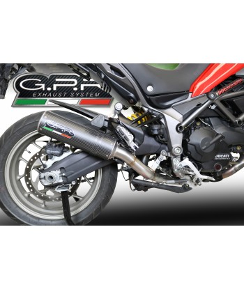 Escape GPR Exhaust System Ducati Multistrada 950 2017 20 e4 Escape homologado y catalizado M3 Inox