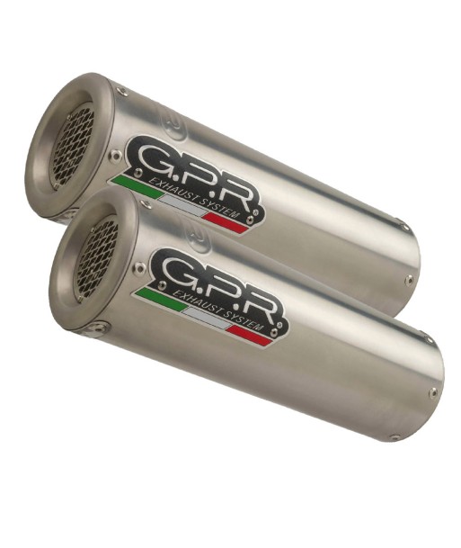 Escape GPR Exhaust System Ducati 996 S   1998 01 Escape homologado y tubo de conexión M3 Titanium Natural