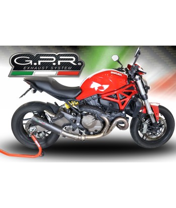Escape GPR Exhaust System Ducati Monster 1200 S R 2017 20 e4 Escape homologado y catalizado M3 Inox