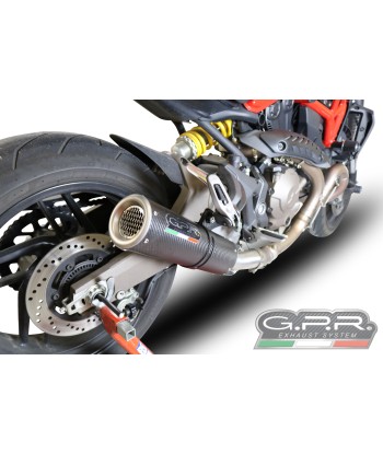 Escape GPR Exhaust System Ducati Monster 1200 S R 2017 20 e4 Escape homologado y catalizado M3 Inox