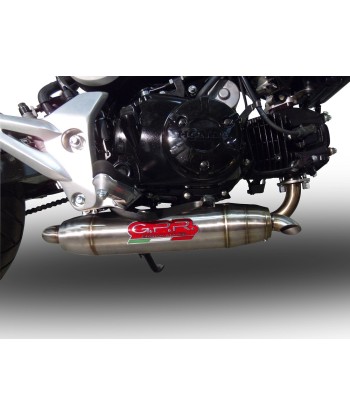 Escape GPR Exhaust System Honda Msx    Grom 125 2013 17 Escape completo homologado Furore Nero