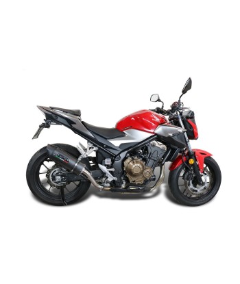 Escape GPR Exhaust System Honda Cb 500 F 2019 20 e4 Escape homologado y tubo de conexión Furore Evo4 Nero