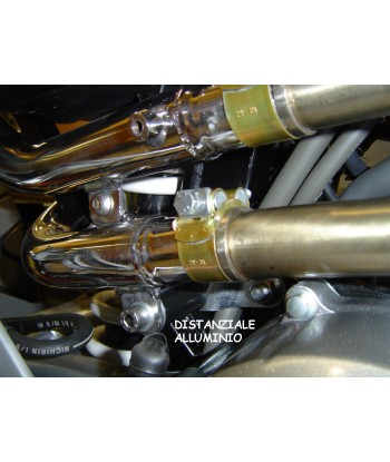 Escape GPR Exhaust System Honda Transalp XL 650 V 2000 06 Escape homologado y tubo de conexión Albus Ceramic