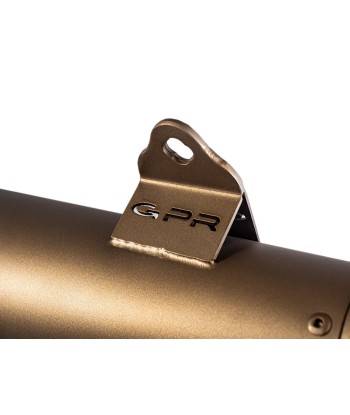 Escape GPR Exhaust System Honda Transalp XL 650 V 2000 06 sil. homol. univ. sin tubo enlace Ultracone Inox Cafè Racer
