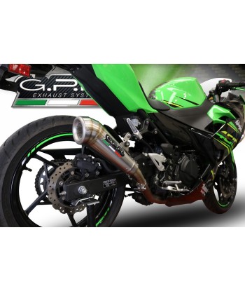 Escape GPR Exhaust System Kawasaki Ninja 400 2018 20 e4 Línea Completa racing Deeptone Inox