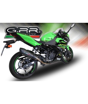 Escape GPR Exhaust System Kawasaki Z 400 2018 20 e4 Escape homologado y tubo de conexión GP Evo4 Titanium