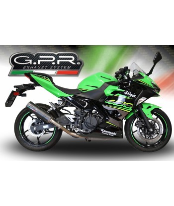 Escape GPR Exhaust System Kawasaki Z 400 2018 20 e4 Línea Completa racing M3 Inox