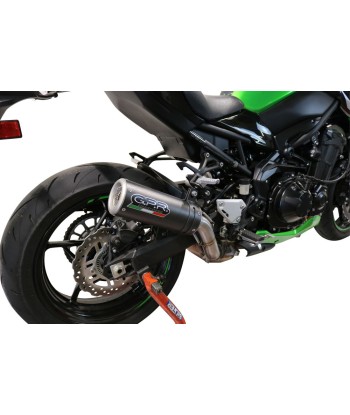 Escape GPR Exhaust System Kawasaki Z 900 2020 e4 Escape homologado y tubo de conexión M3 Inox