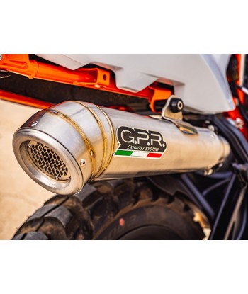 Escape GPR Exhaust System Ktm Adventure 890 - 890 R Rally 2021/2022 e5 Escape homologado y tubo Powercone Evo