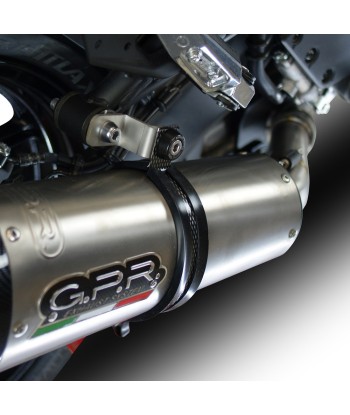Escape GPR Exhaust System Kawasaki Versys 1000 I.E. 2015/16 e3 Escape homologado y tubo de conexión Albus Ceramic