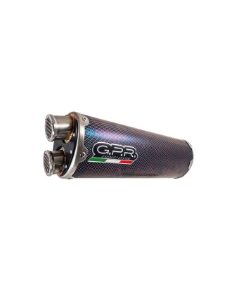 Escape GPR Exhaust System TriumphTiger 900 2020/2021 e5Escape homologado y tubo de conexiónDual Poppy Impact Zero