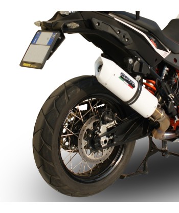 Escape GPR Exhaust System Ktm Lc 8 1290 Super Adv 2015/16 e3 Escape homologado y tubo de conexión Albus Ceramic