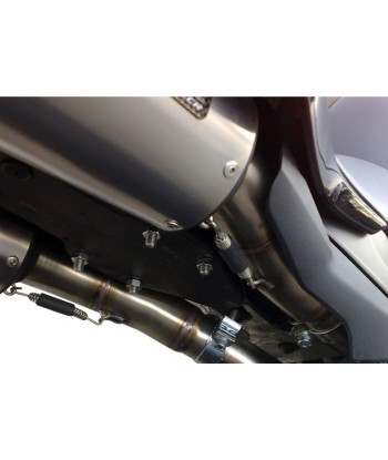 Escape GPR Exhaust System Yamaha Yzf 1000 R1 2007-08 Doble Escape homologado y tubos de conexión Furore Nero