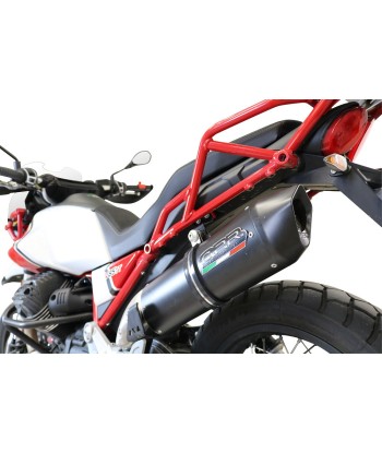Escape GPR Exhaust System Moto Guzzi V85 Tt 2019/20 e4 Escape homologado y tubo de conexión Furore Evo4 Nero