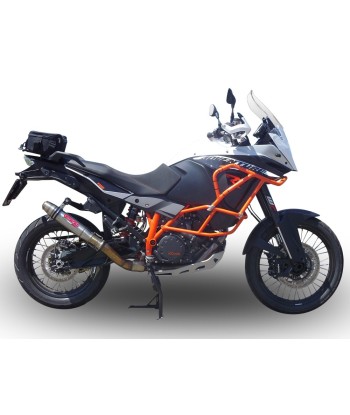 Escape GPR Exhaust System Ktm Lc 8 1290 Super Adv 2015/16 e3 Escape racing y tubo de conexión Deeptone Inox
