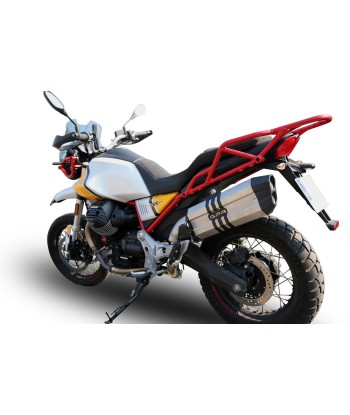 Escape GPR Exhaust System Moto Guzzi V85 Tt 2019/20 e4 Escape homologado y tubo de conexión Sonic Titanium